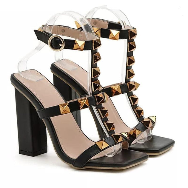 Kaylee Sandal - Black – shopofficialbee